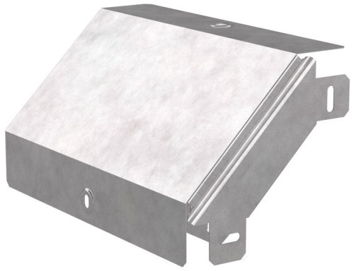 Угол для лотка вертикальный внешний с крышкой Промрукав Стандарт 90град. 300х50 фото Угол для лотка вертикальный внешний с крышкой Промрукав Стандарт 90град. 300х50 картинка